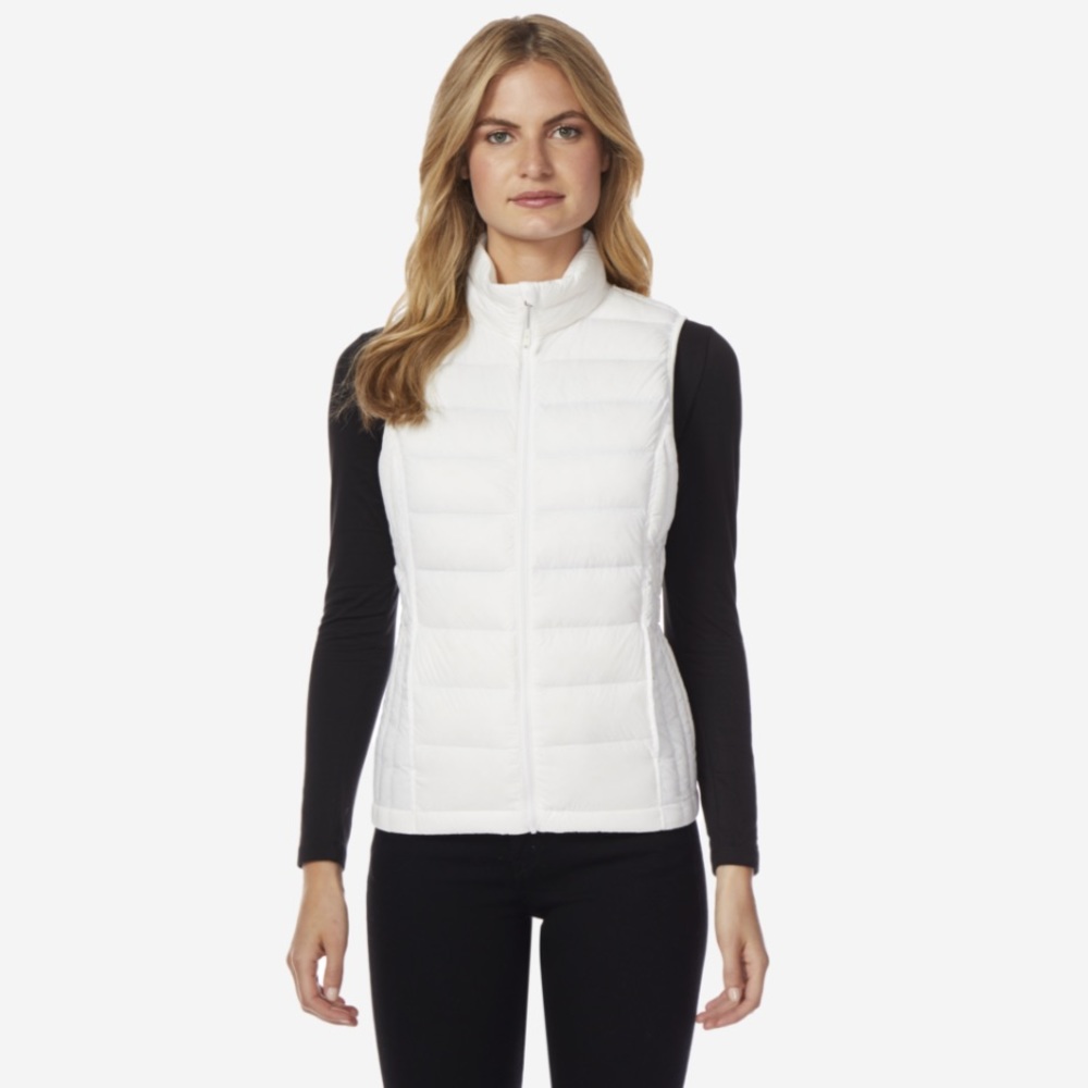 Women’s white vest